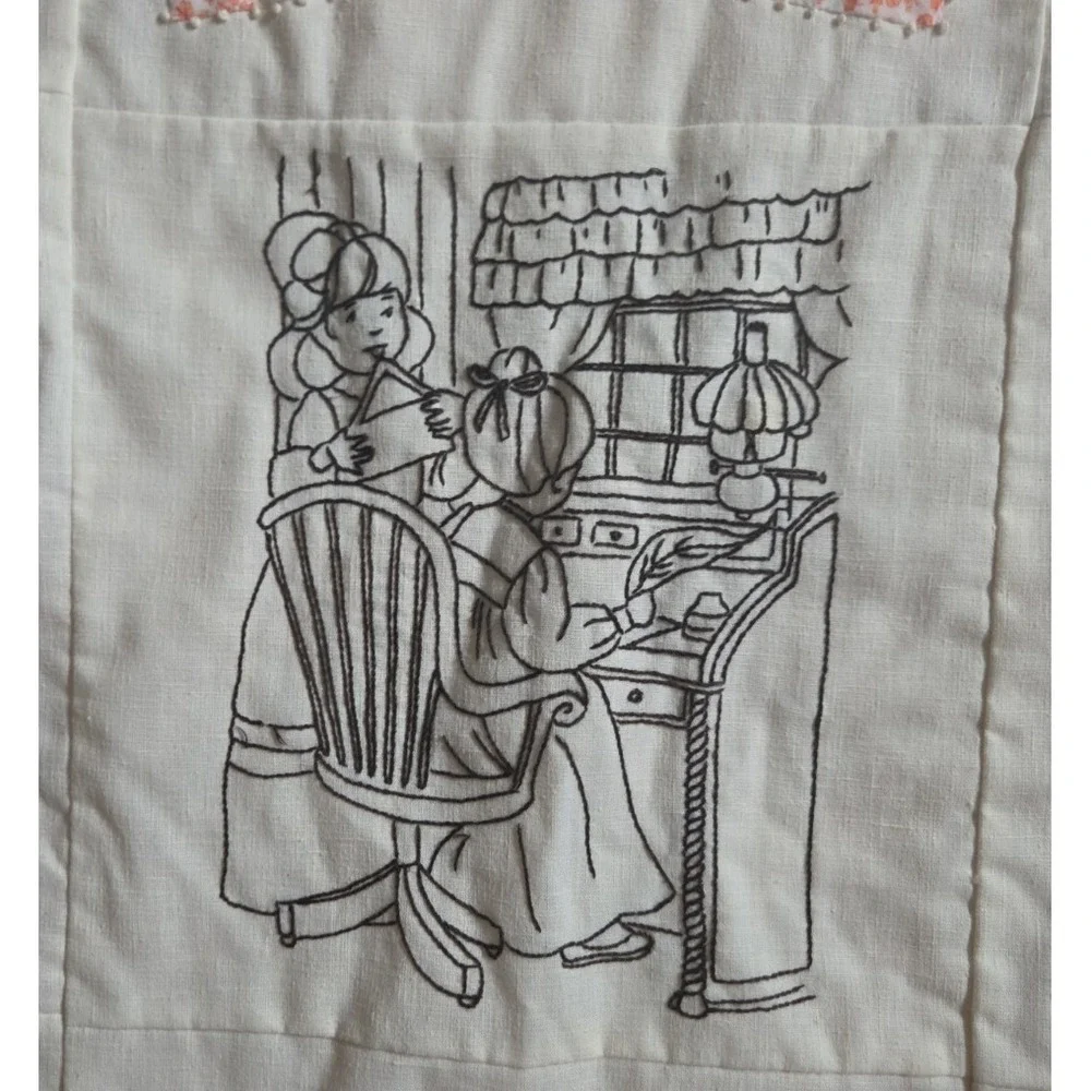 Handmade this embroidered